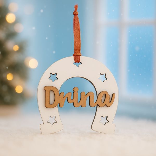 Bola de navidad herradura